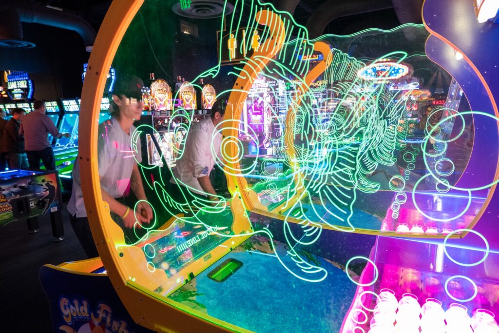 遊藝場打魚機